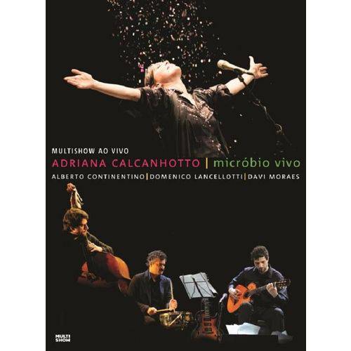 Adriana Calcanhotto Micróbio Vivo - DVD MPB