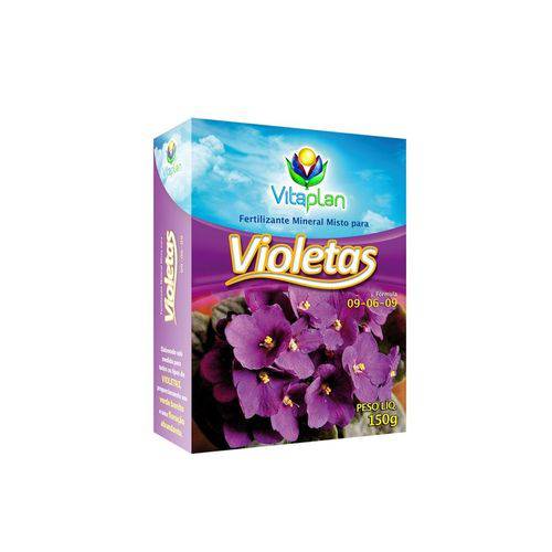 Adubo Fertilizante Mineral Misto para Violetas Vitaplan 150gr