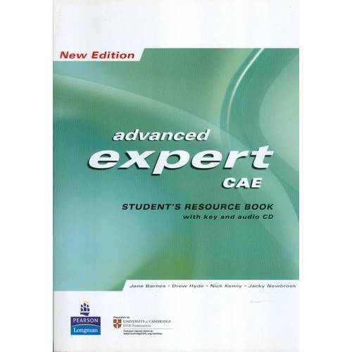 Advanced Expert Cae Sb Resource Book With Key And Audio-Cd - New Edition