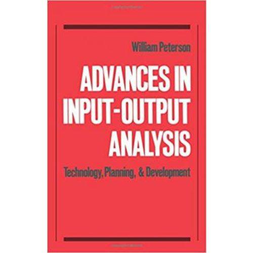 Advances In Input Output Analisys