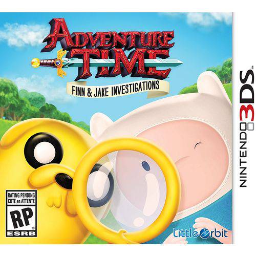 Adventure Time Finn Jake Investigations - 3ds
