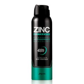 Aerossol Antitranspirante Zinc Extreme 150 Ml/ 90 G