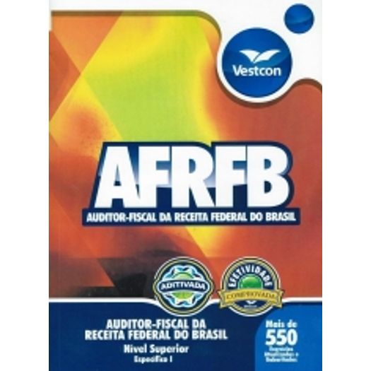 Afrfb - Auditor da Receita Federal do Brasil - Vestcon