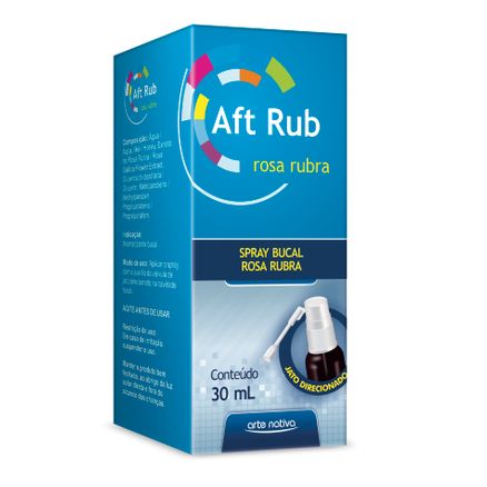 Aft Rub Spray Bucal Rosa Rubra 30ml