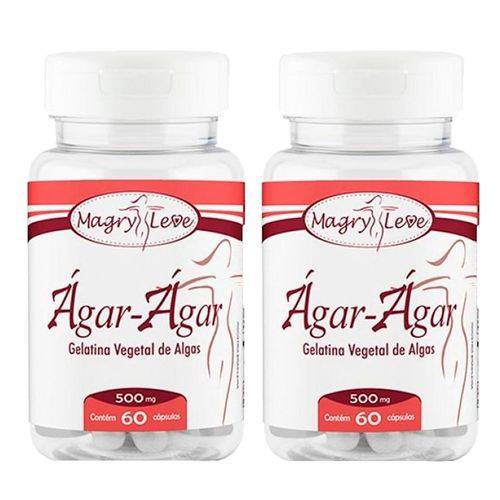 Ágar-Ágar - 2 Un de 60 Cápsulas - Apisnutri