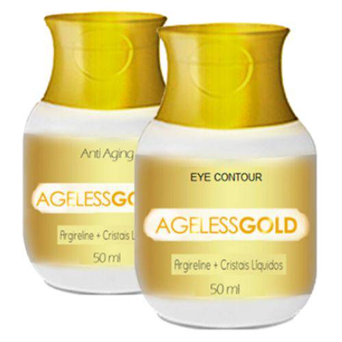 Ageless Gold + Eye Contour - Efeito Cinderela - Anti Sinais 50ml