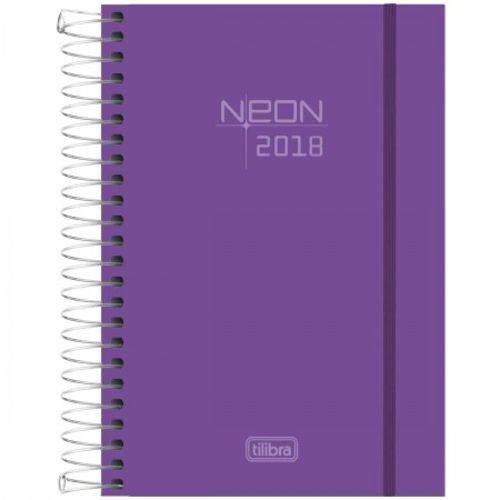 Agenda 2018 C/ Espiral - Neon Roxo M4