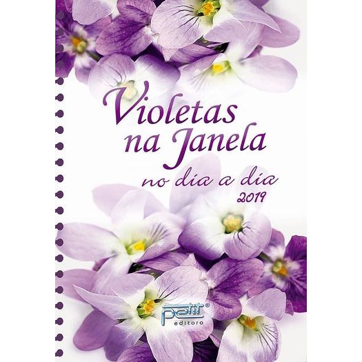 Agenda 2019 Diária Violetas na Janela 3331 Petit
