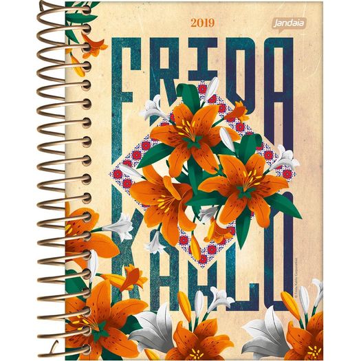 Agenda 2019 Frida Kahlo Esp 62448 4p Jandaia