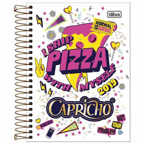 Agenda 2019 Tilibra Capricho Pizza