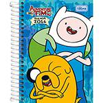 Agenda Diária Adventure Time Fundo Azul 2016 - Tilibra