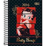 Agenda Diária Betty Boop Retrato Recortado 2016 - Tilibra