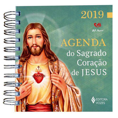 Agenda do Sagrado Coracao de Jesus 2019 - com Imagem - Vozes