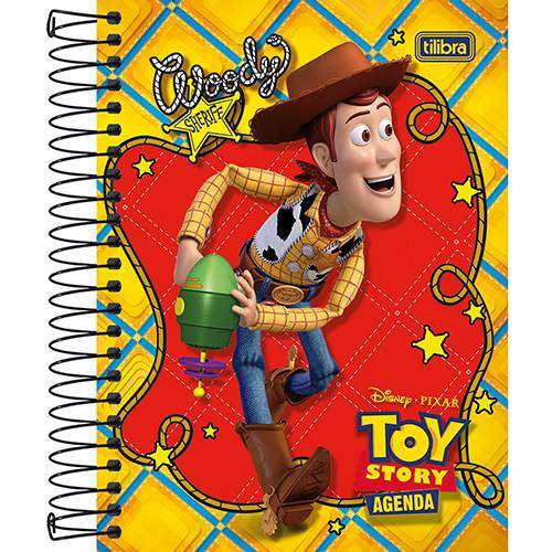 Agenda Escolar 2016 Toy Story Fundo Amarelo - Tilibra