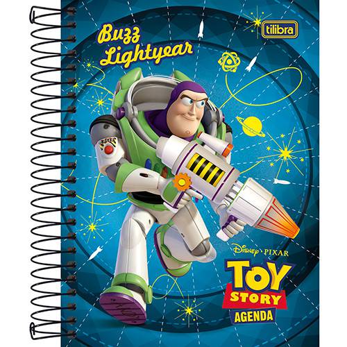 Agenda Escolar 2016 Toy Story Fundo Azul Buzz - Tilibra