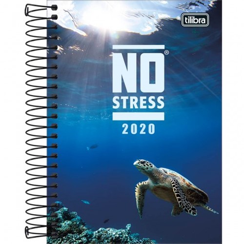 Agenda Espiral Diária no Stress 2020 - Sortido