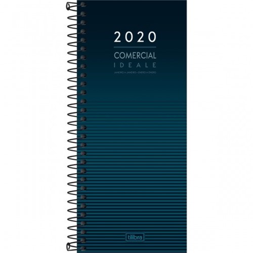 Agenda Executiva Espiral Diária Comercial Ideale 2020