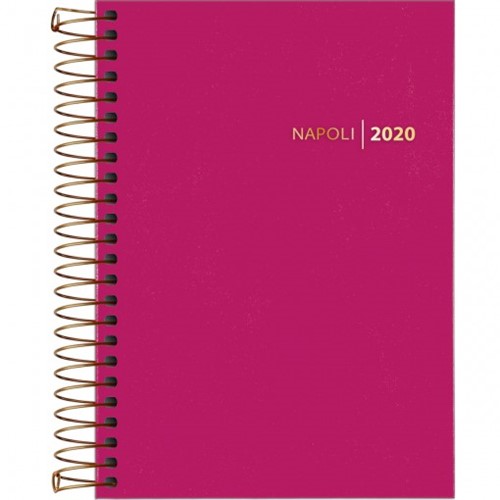 Agenda Executiva Espiral Diária Napoli Feminina 2020