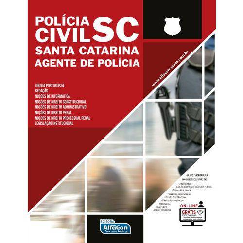 Agente de Polícia Civil de Santa Catarina - Sc