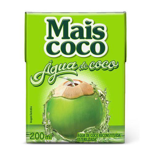 Água de Coco 200ml C/24 Unidades - Sococo