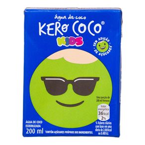Água de Coco Kero Coco Kids 200mL