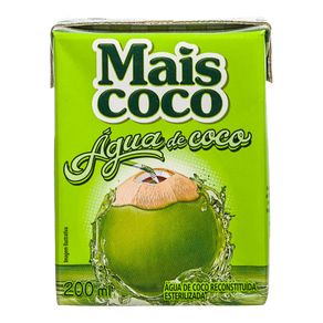 Água de Coco Mais Coco 200mL