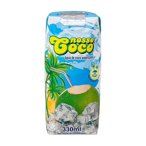 Água de Coco Nosso Coco com 330ml