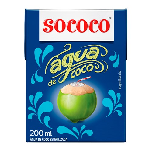 Água de Coco Sococo com 200ml