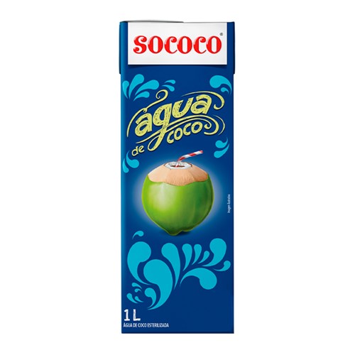 Água de Coco Sococo com 1 Litro