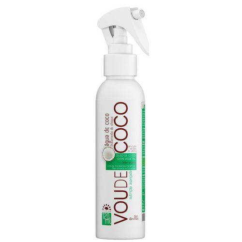 Água de Coco Tratamento de Choque Linha Vegana Vou de Coco Griffus 120ml