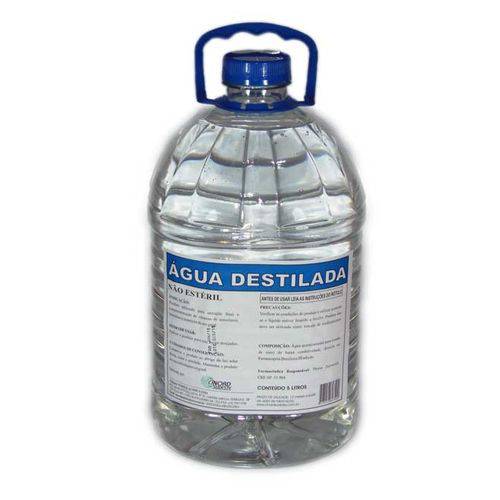 Agua Destilada 5 Litro Cinord