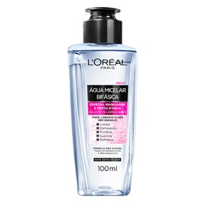 Água Micelar L'Oréal Paris Solução de Limpeza Facial 5 em 1 Bifásica 100ml