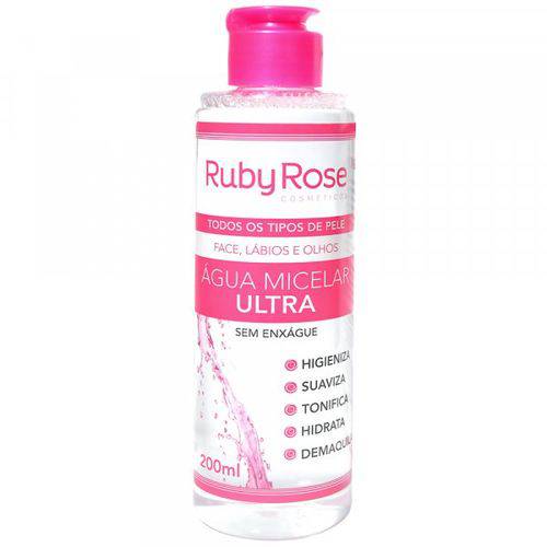 Água Micelar Ruby Rose 200ml Hb-304