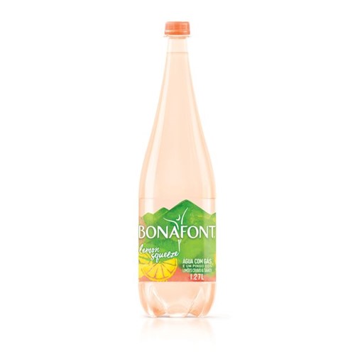 Agua Mineral Bonafont 1,270ml com Gas Lemon