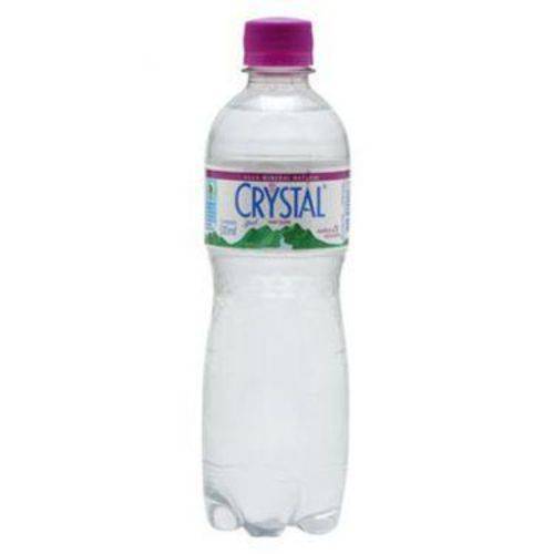 Água Mineral com Gás Crystal 500ml