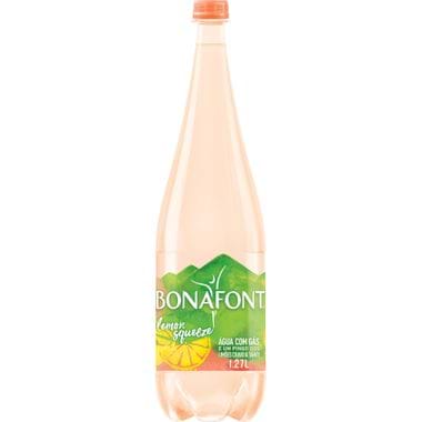 Água Mineral com Gás Lemon Squeeze Bonafont 1,27L