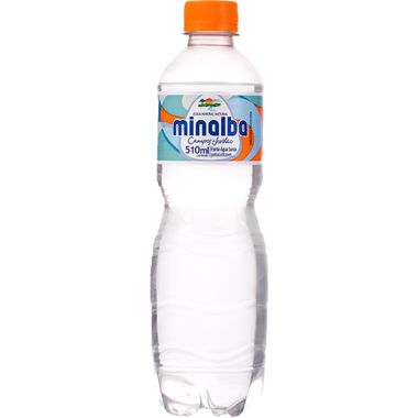 Água Mineral com Gás Minalba 510ml