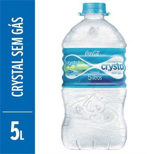 Agua Mineral Crystal 5l S/Gas