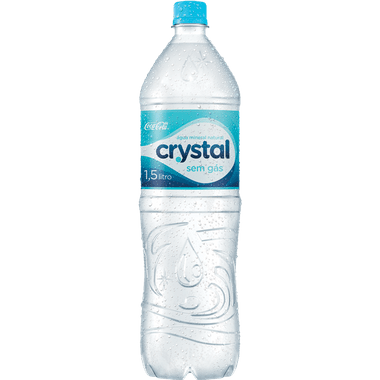 Água Mineral Sem Gás Crystal 1,5L