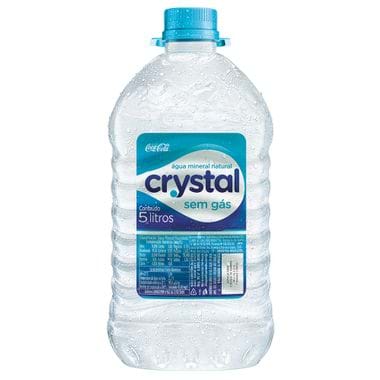 Água Mineral Sem Gás Crystal 5L
