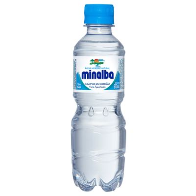 Água Mineral Sem Gás Garrafa Pet 310ml - Minalba