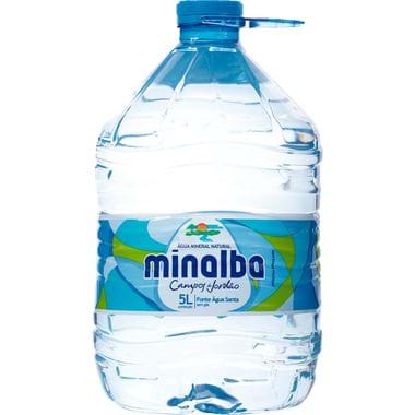 Água Mineral Sem Gás Minalba 5L