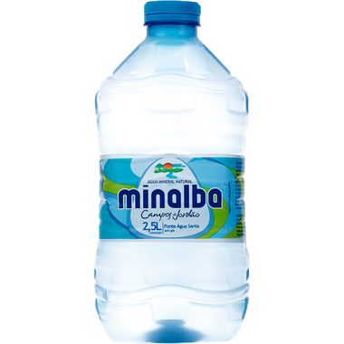 Água Mineral Sem Gás Minalba 2,5L