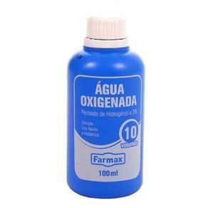 Agua Oxigenada 10 Volume Farmax 100 Ml