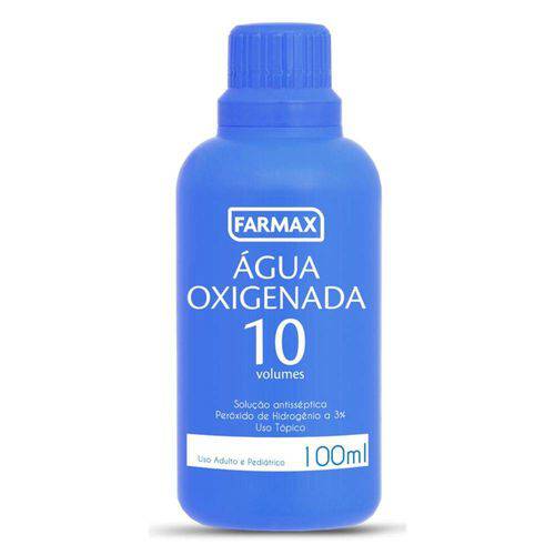 Água Oxigenada Antisséptica 10 Vol. Farmax 100ml