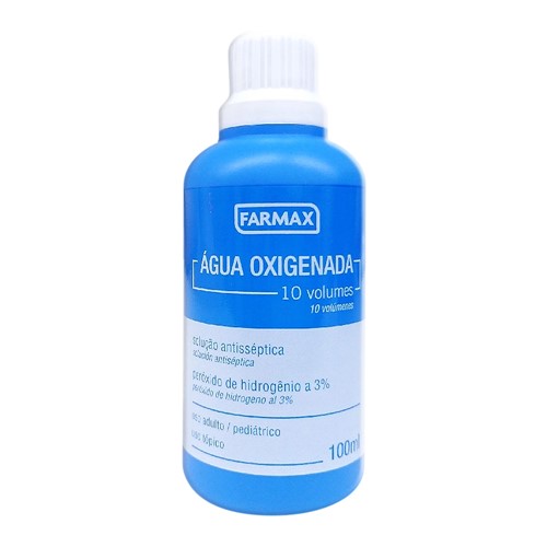 Água Oxigenada Líquida Farmax 10 Volumes com 100ml