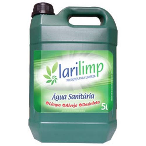 Água Sanitária para Limpeza - Larilimp Galão com 5 Litros