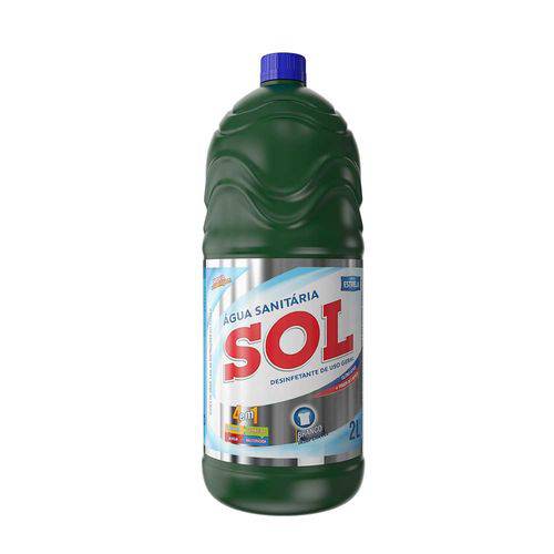 Água Sanitária Sol 2L