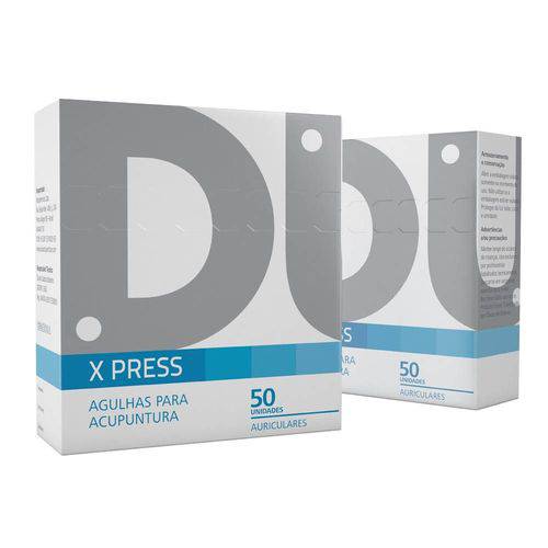 Agulha Auricular X-PRESS C/ Micropore 50 Unid - Dux