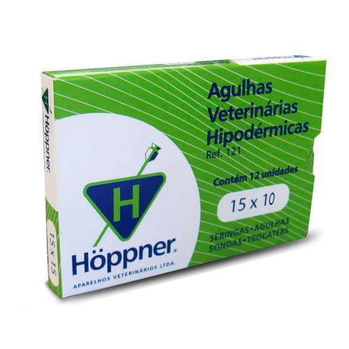 Agulha Veterinária Hoppner 121 - Dúzia